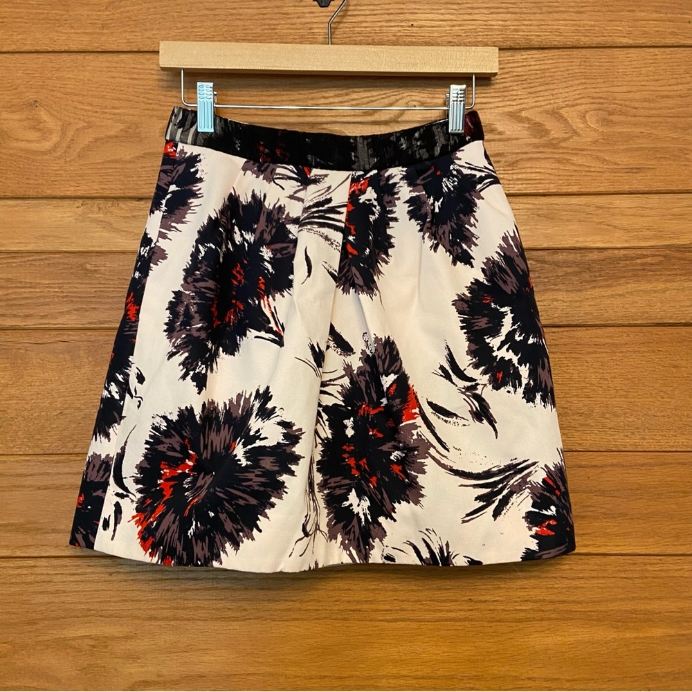 Peter Som Made in Kind pink floral skirt